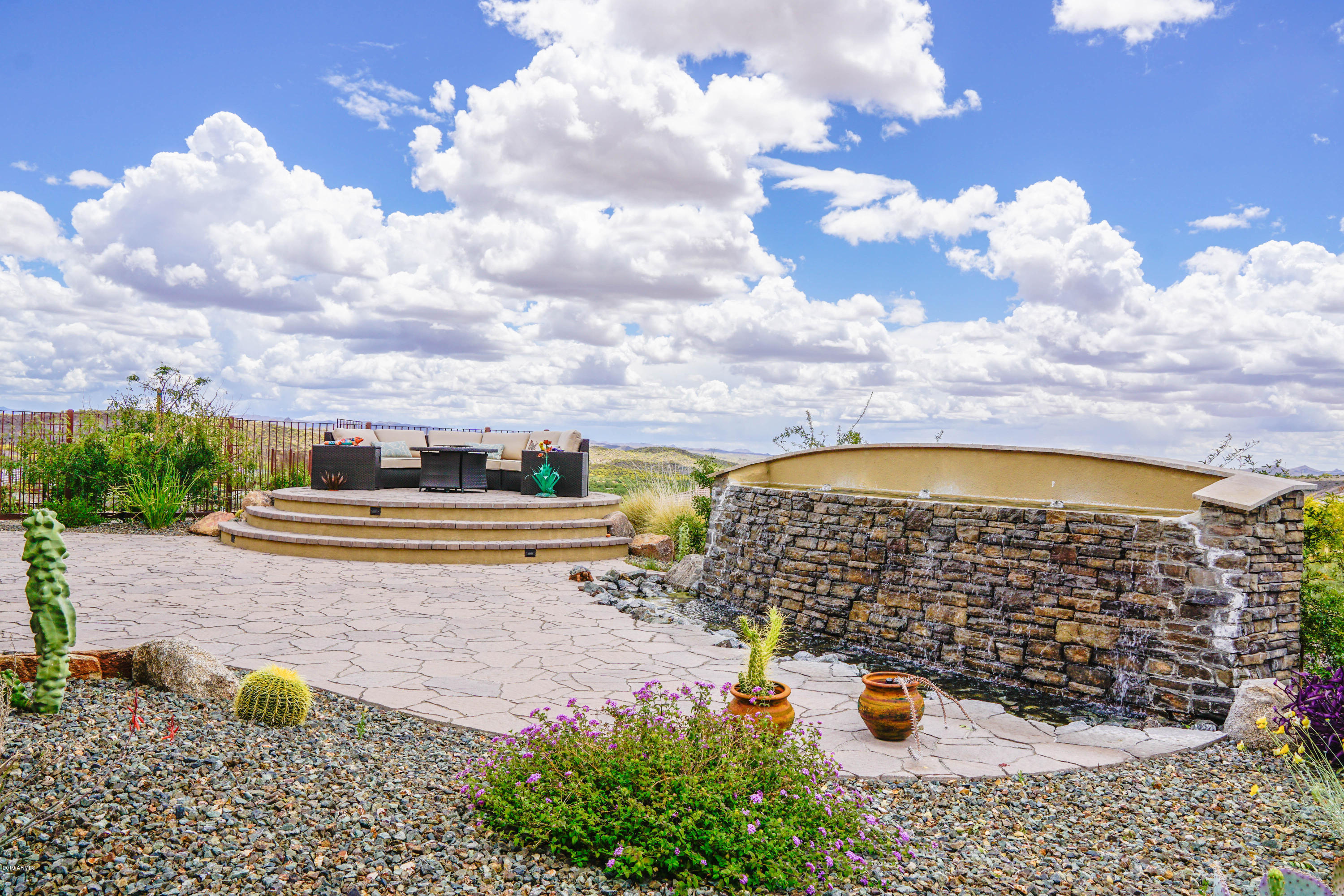3365 Rising Sun Ridge Wickenburg, AZ 85390 - Photo 21 of 23 outdoor fountain