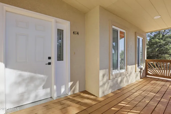 a view of a entrance door of the house