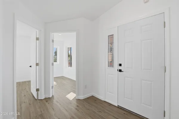 wooden floor in an empty room