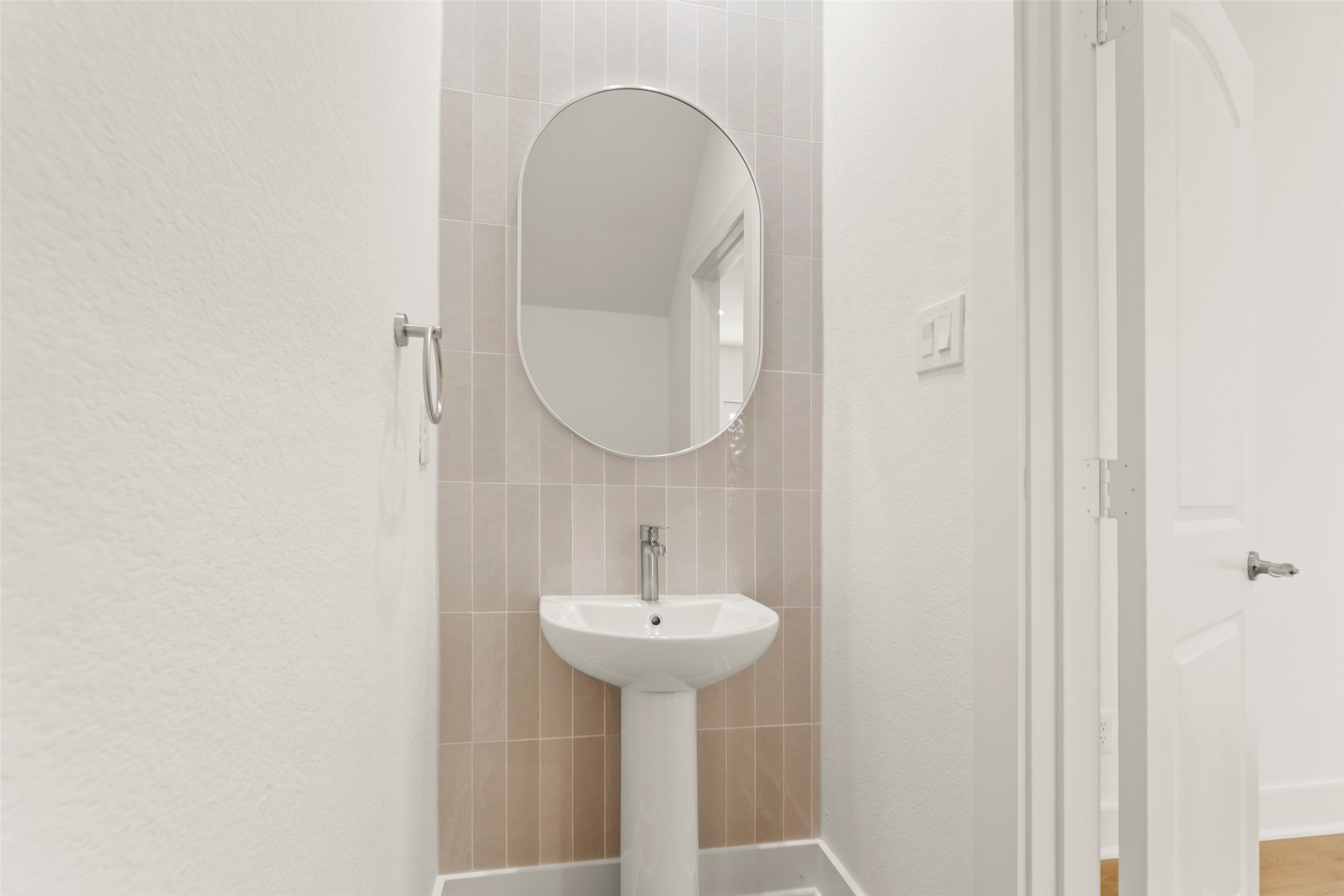 1477 Ferguson Way Houston, TX 77088 - Photo 6 of 37 a bathroom with a sink and a mirror