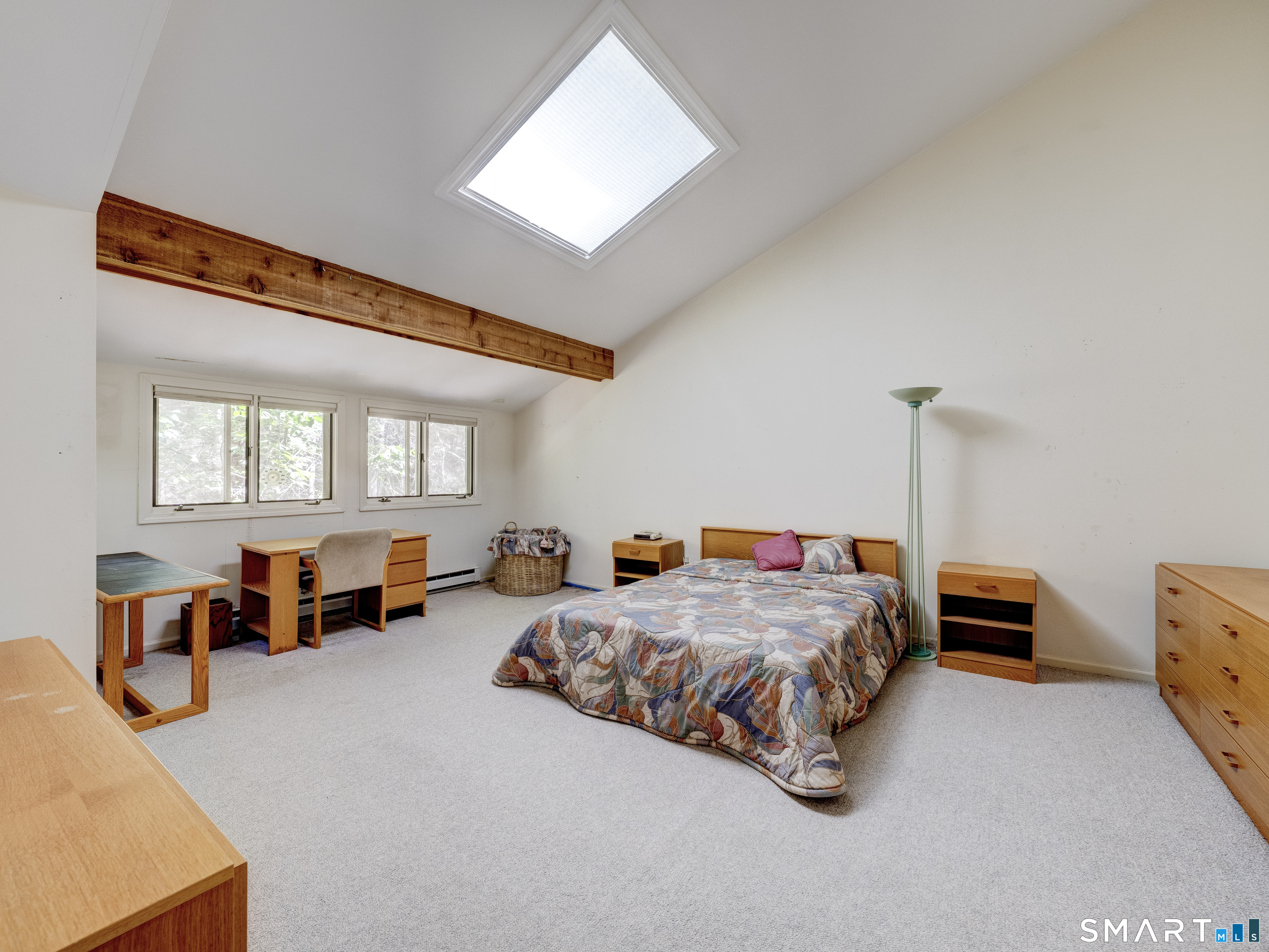 478 Evergreen Road Torrington, CT 06790 - Photo 26 of 39 Cathedral ceiling in primary with skylight