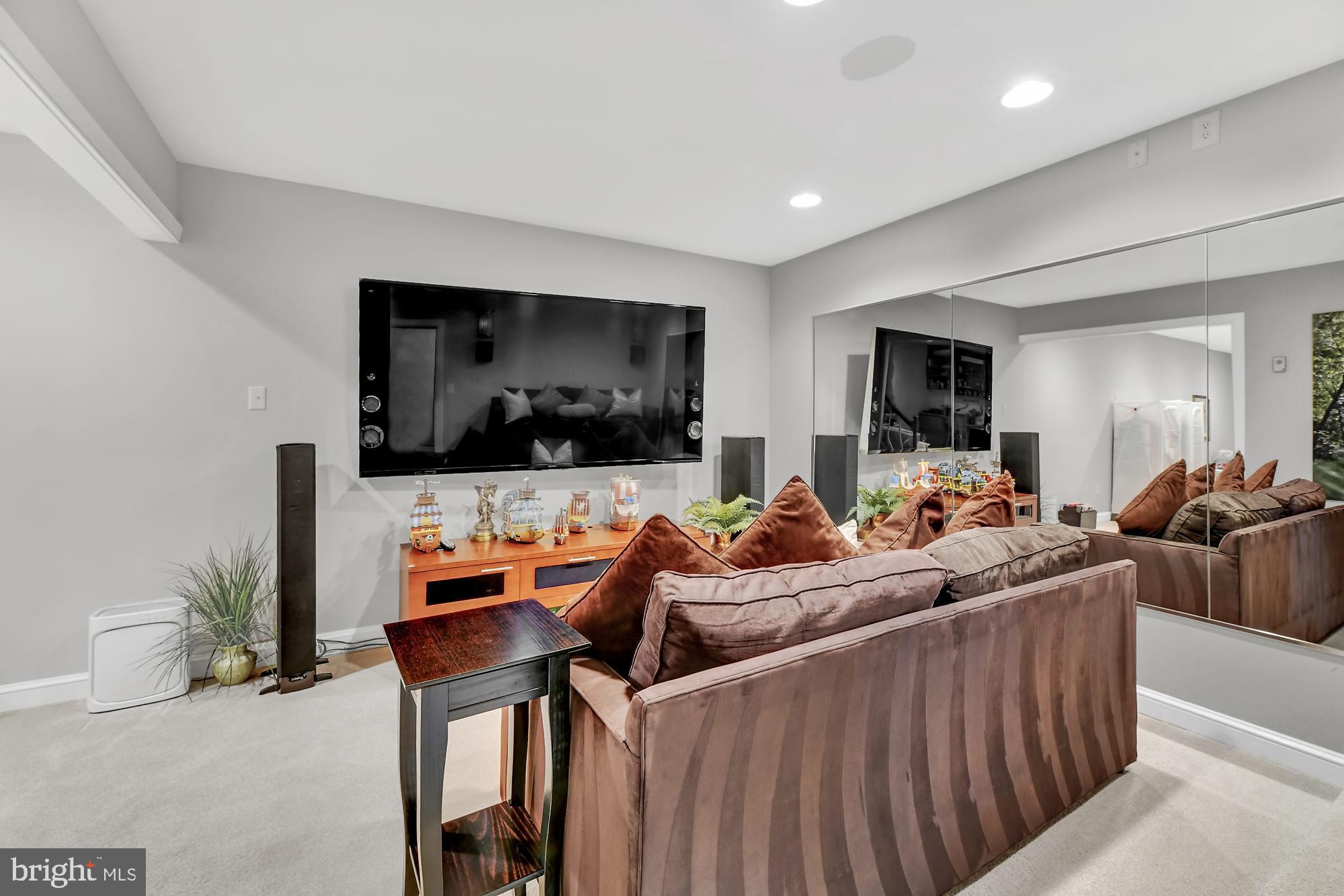 11024 Gaither Farm Road Ellicott City, MD 21042 - Photo 17 of 23 Home Theater with Stadium Seating