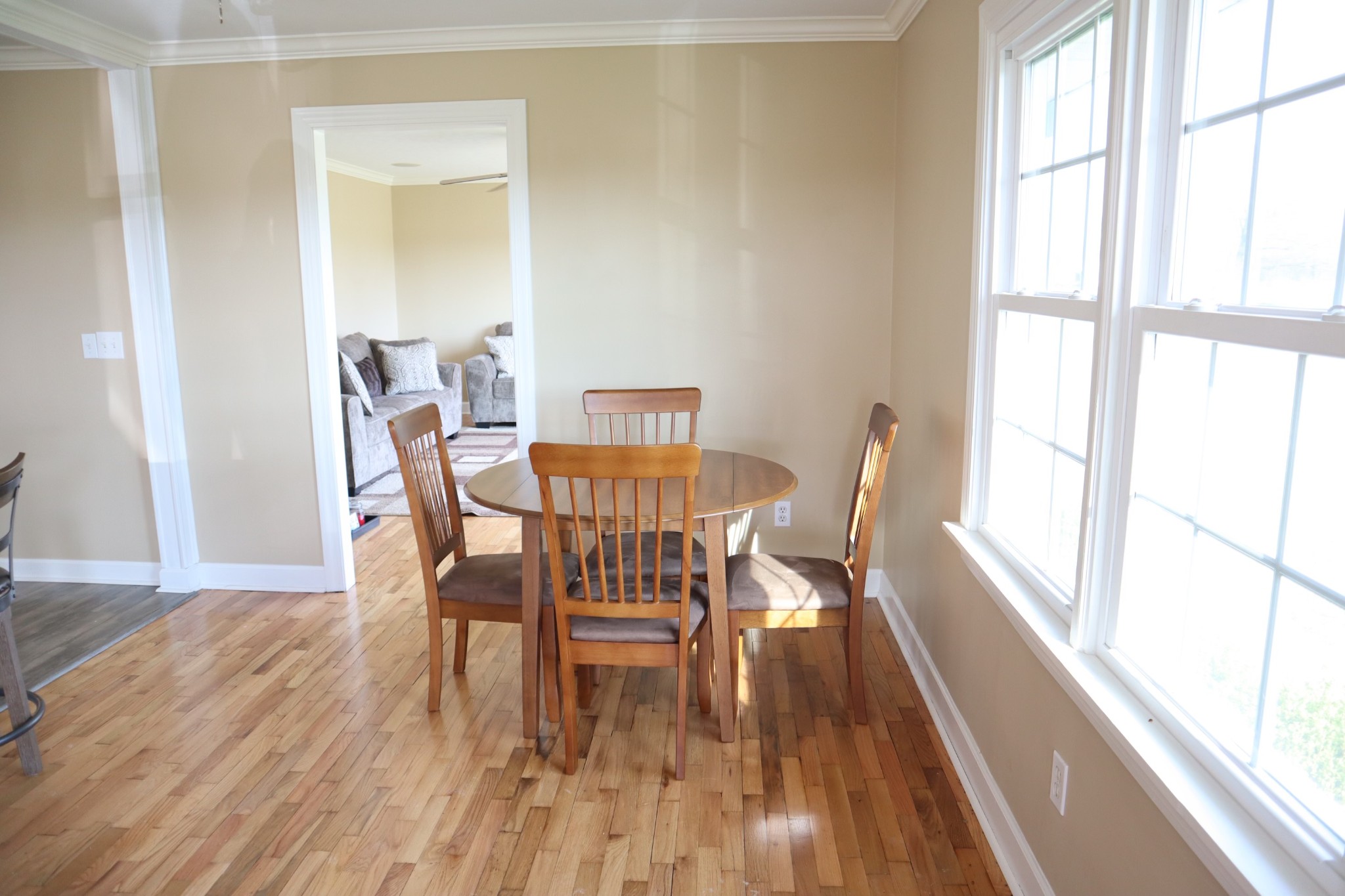 2206 Simmons Road Rives, TN 38253 - Photo 8 of 35 a view of a dining room with furniture and wooden floor