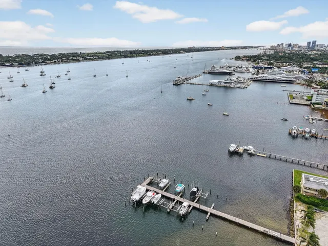 an aerial view of a ocean view
