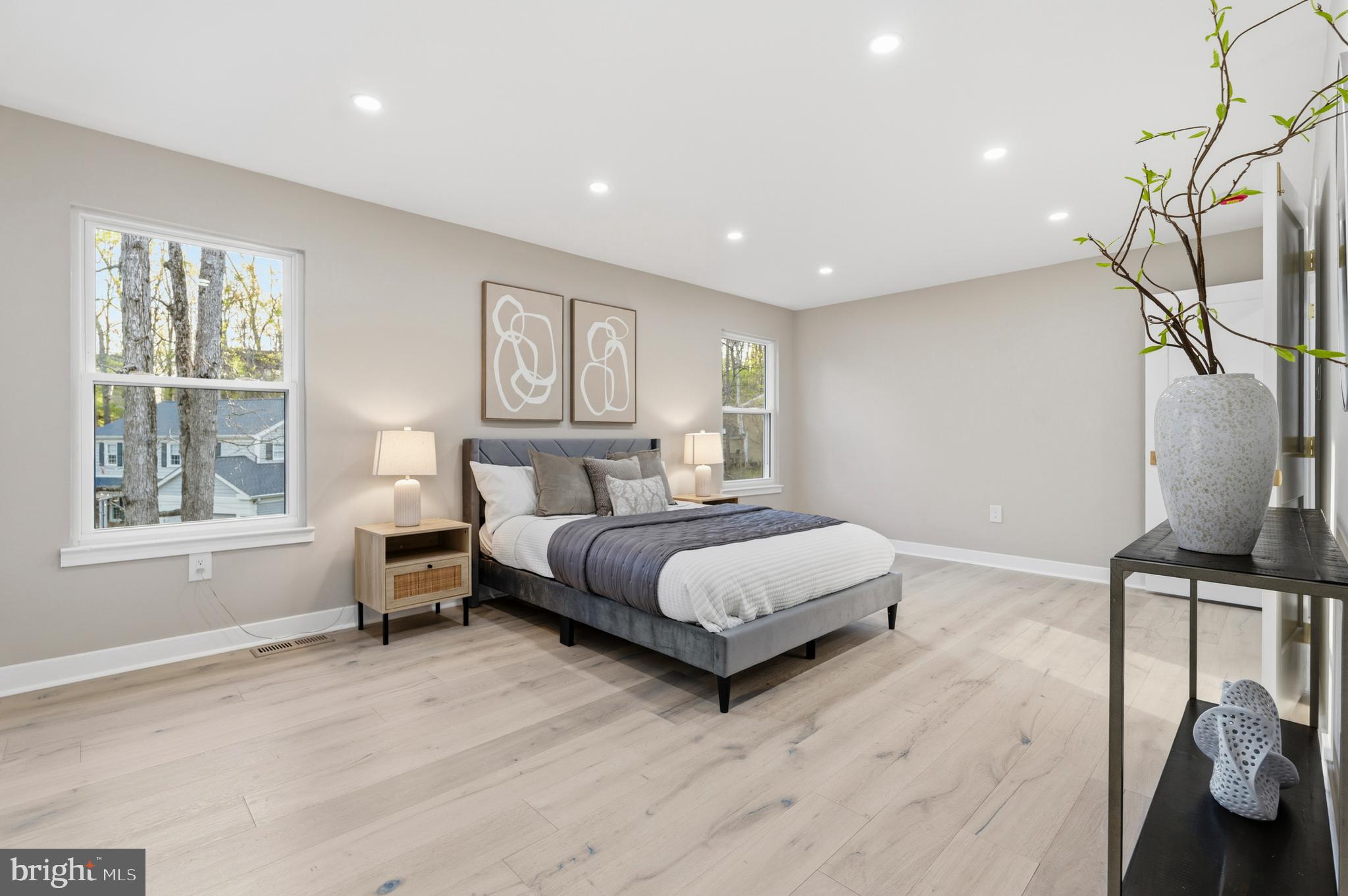 1840 Post Oak Trail Reston, VA 20191 - Photo 28 of 46 a bedroom with a bed and window