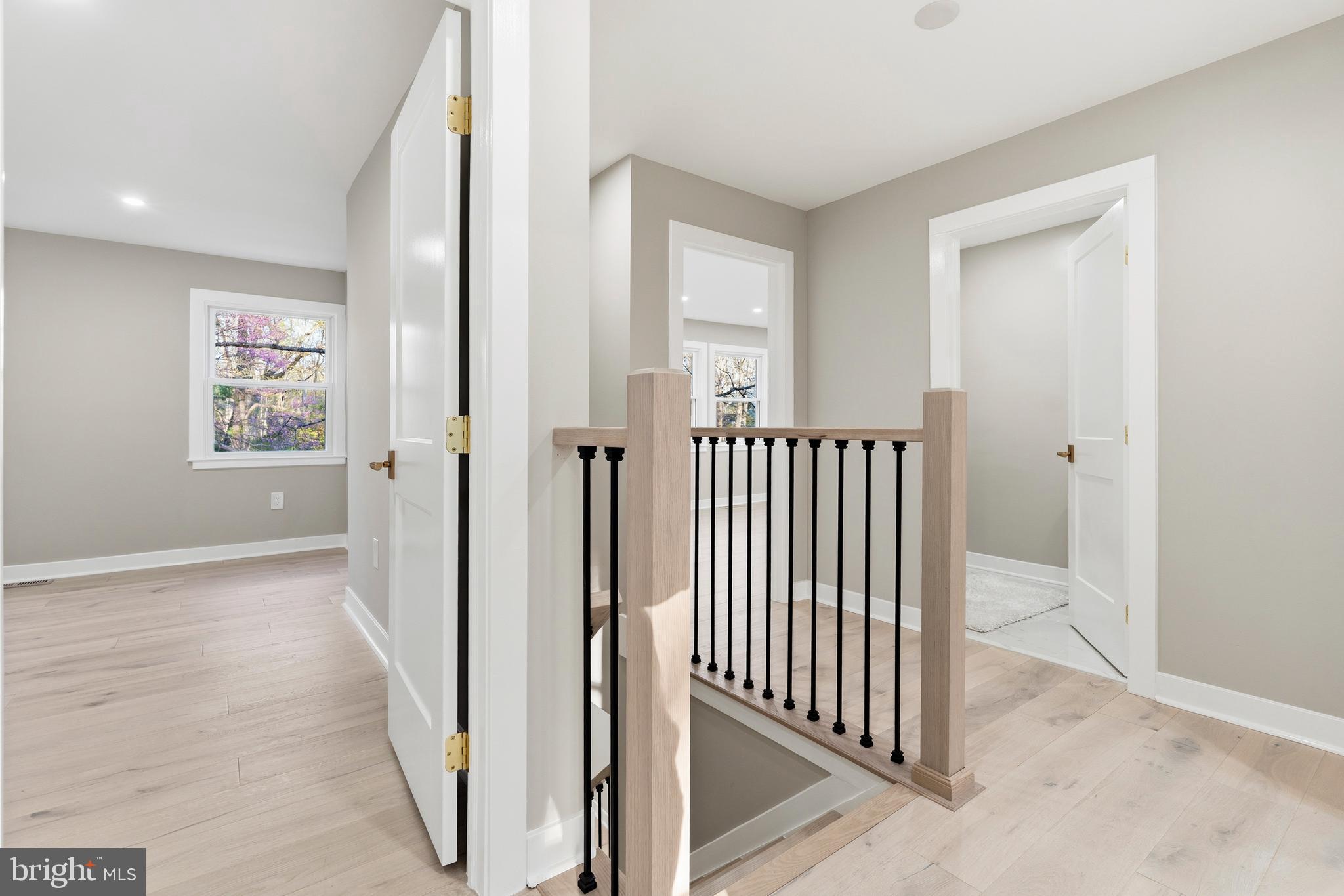 1840 Post Oak Trail Reston, VA 20191 - Photo 33 of 47 a view of a hallway with entryway door