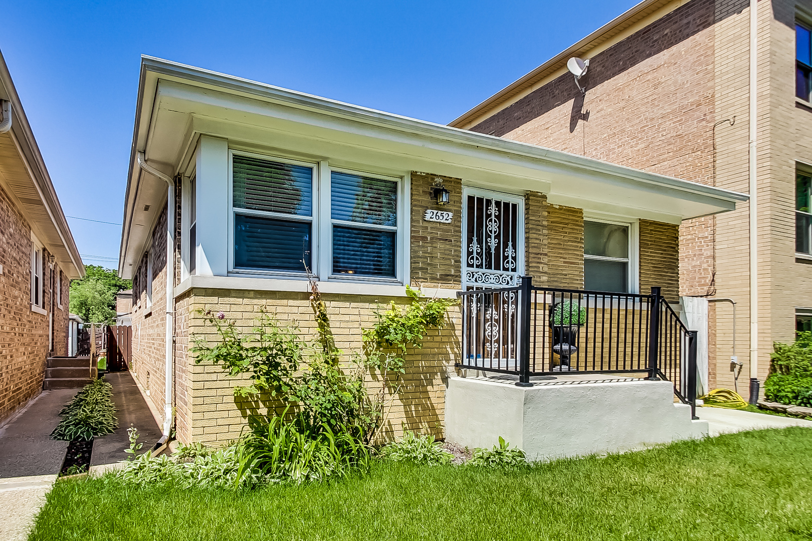 front view of a house