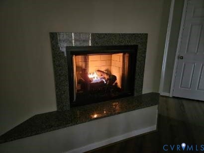 24580 St James Road Jetersville, VA 23083 - Photo 14 of 48 Built-in fireplace with a stone surround and heart