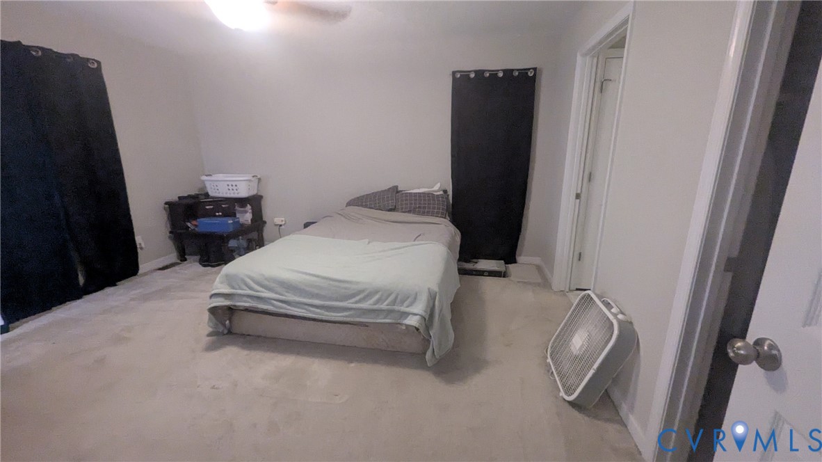 24580 St James Road Jetersville, VA 23083 - Photo 35 of 48 Carpeted room with light gray walls, a ceiling fan