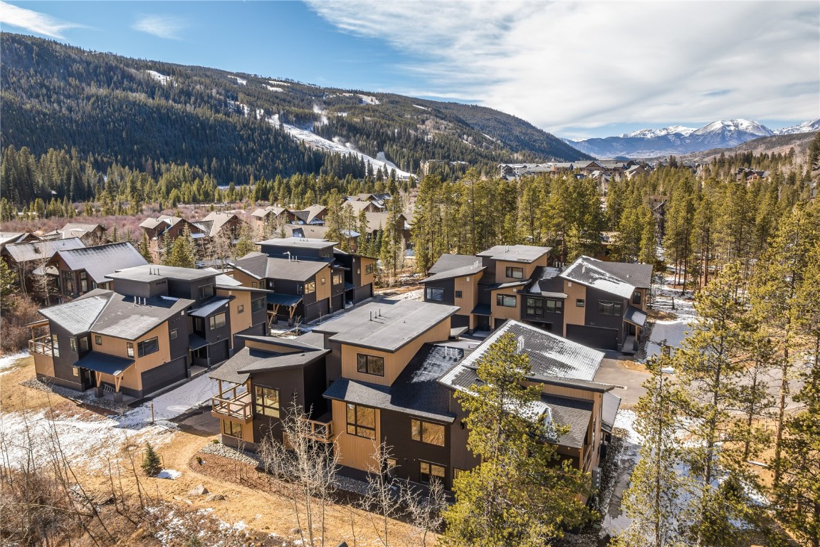 628 Montezuma Road, Unit D1 Keystone, CO 80435 - Photo 23 of 31 a picture of a city with lots of trees