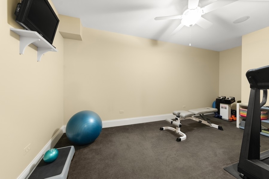 711 South County Line Road Hinsdale, IL 60521 - Photo 32 of 42 a view of a workspace with a window