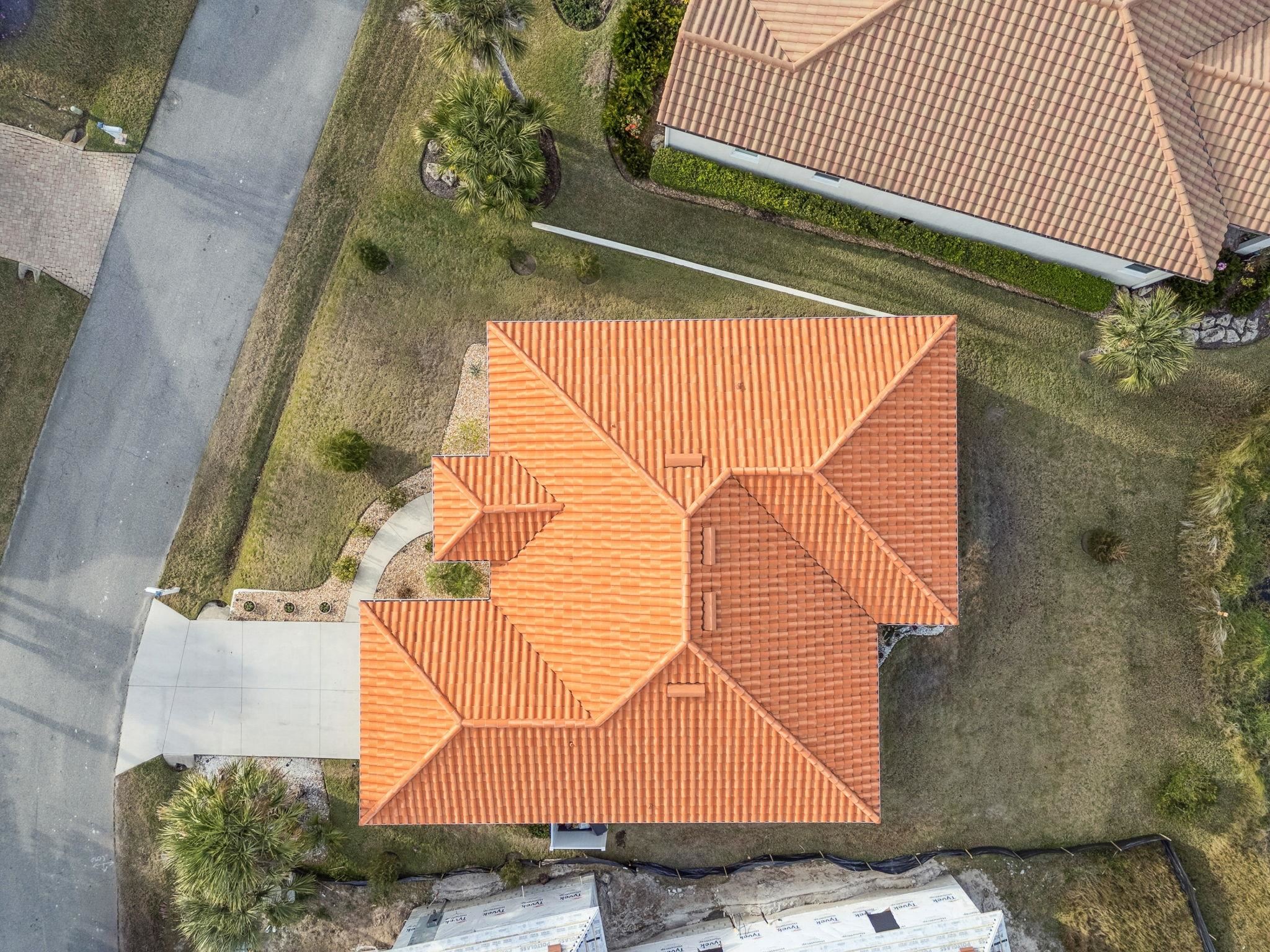 121 Spoonbill Point Court St. Augustine, FL 32080 - Photo 42 of 56 an aerial view of a house with a garden