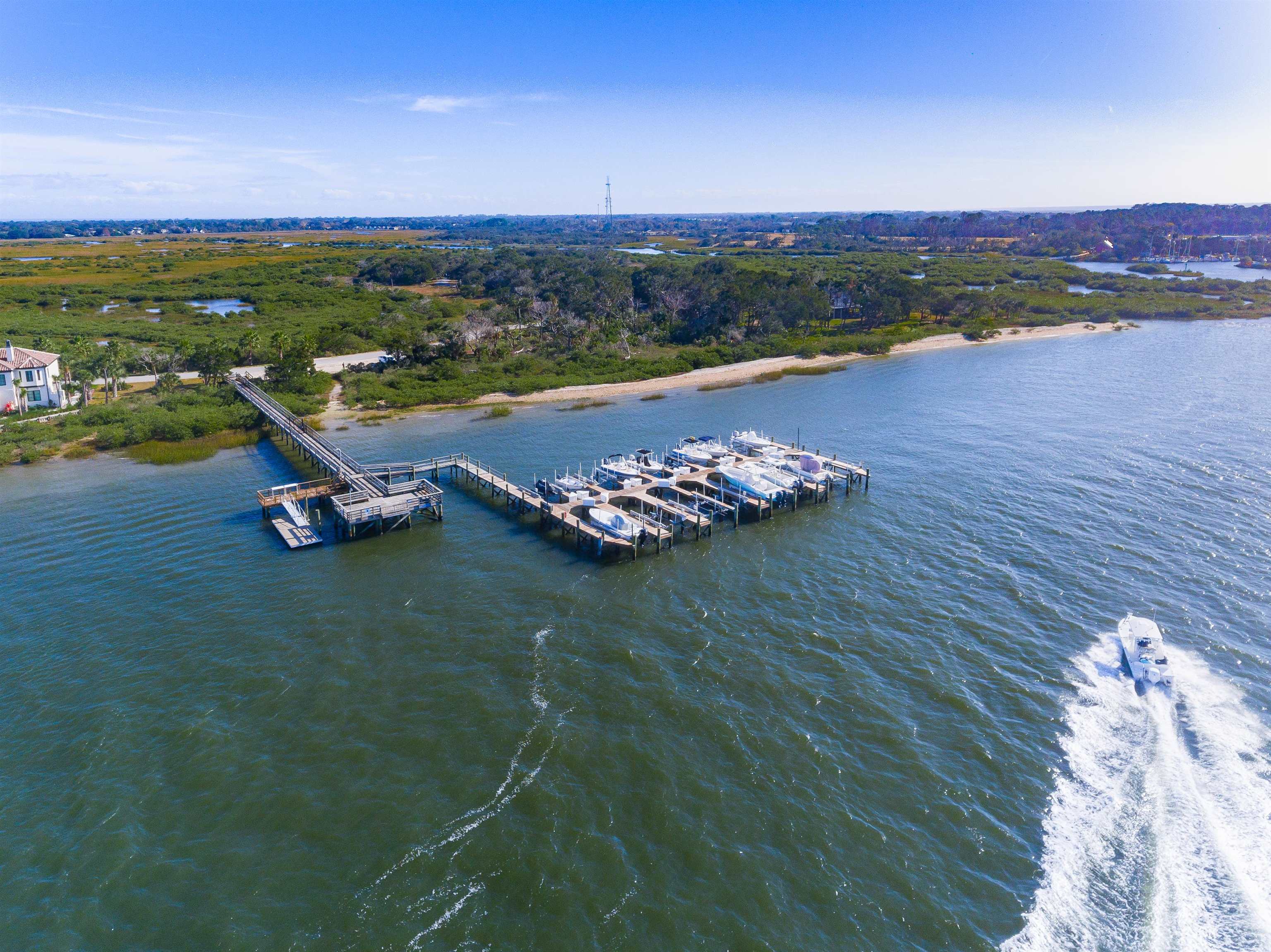 121 Spoonbill Point Court St. Augustine, FL 32080 - Photo 53 of 56 a view of a lake with a mountain