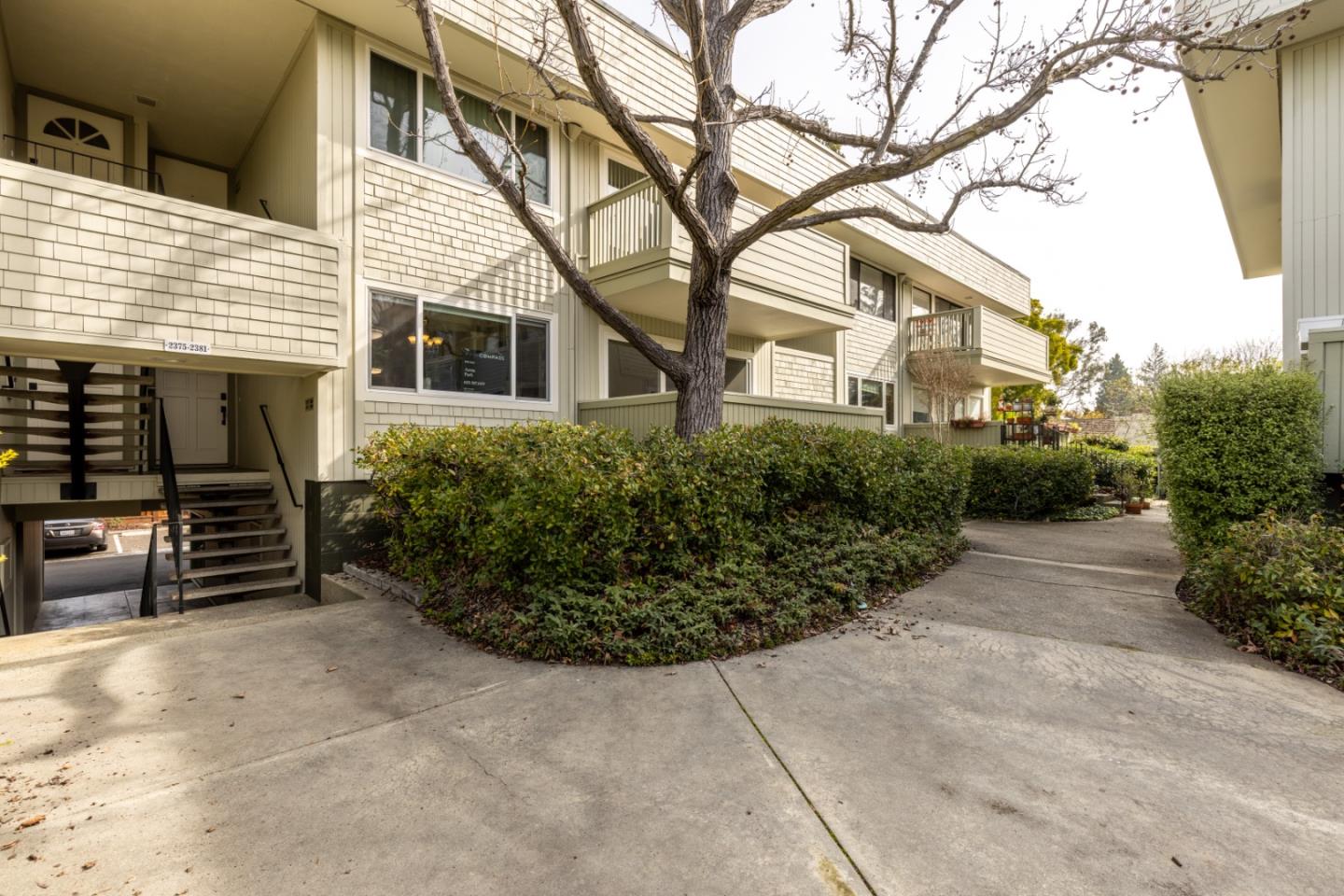 2379 Sharon Road Menlo Park, CA 94025 - Photo 1 of 19 front view of a house with potted plants