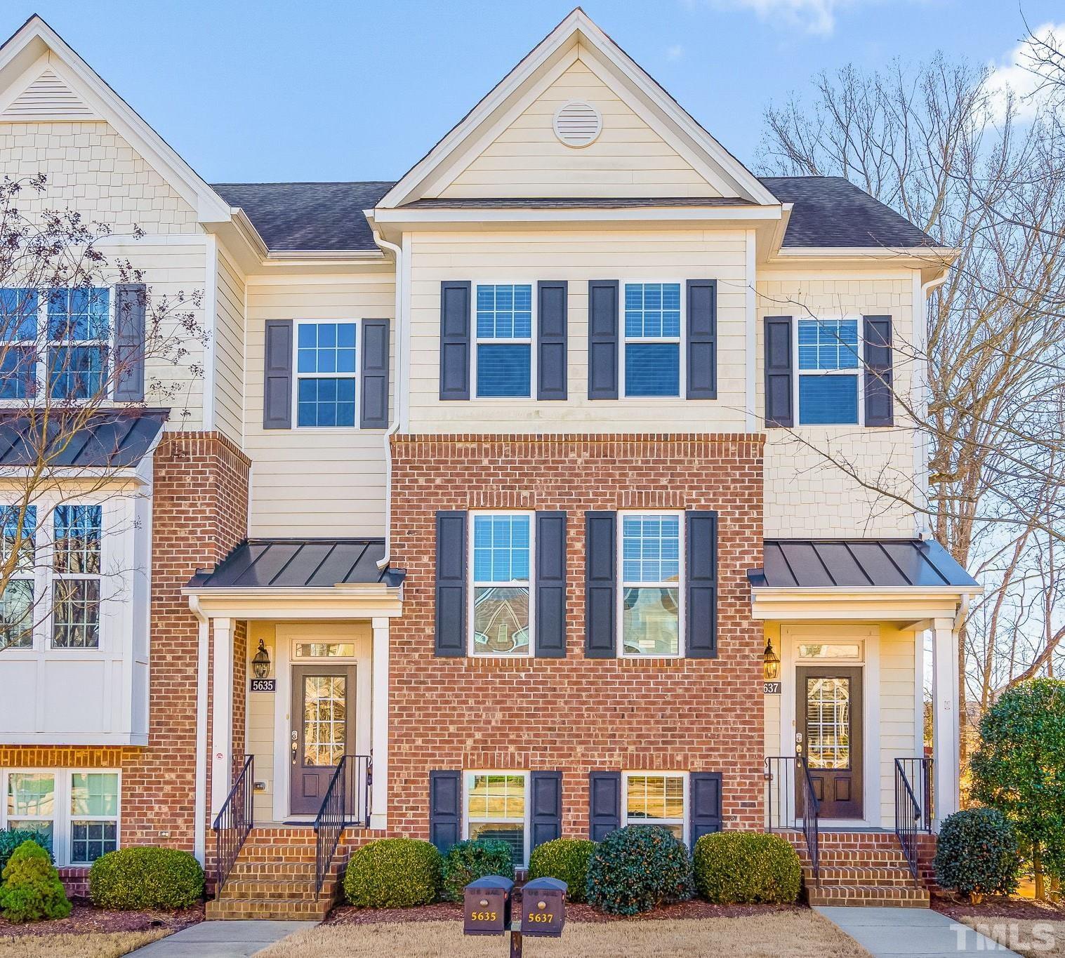 5637 Wade Park Boulevard Raleigh, NC 27607 - Photo 1 of 37 front view of a brick house