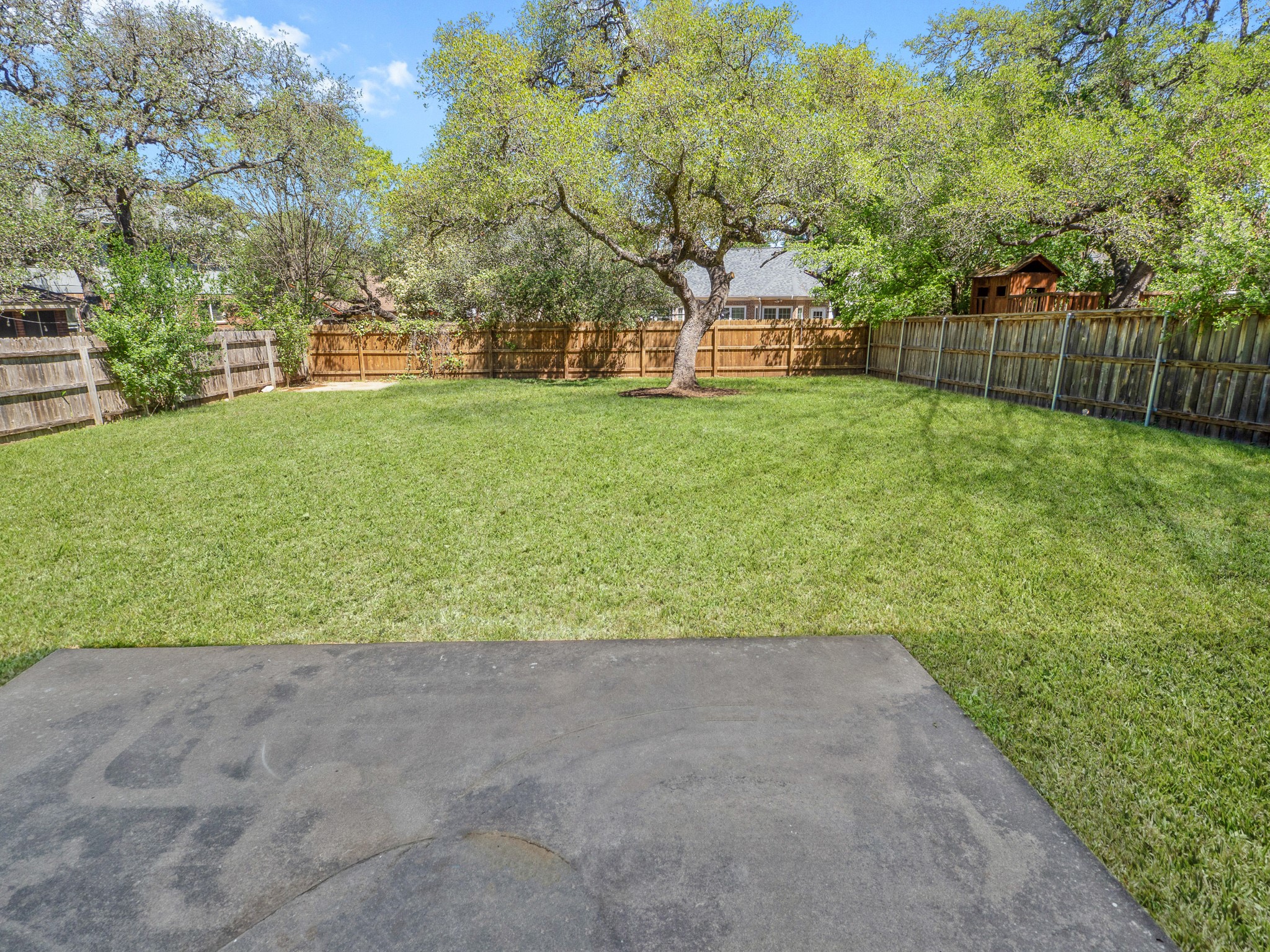 6420 Wareham Lane Austin, TX 78739 - Photo 28 of 34 spacious backyard