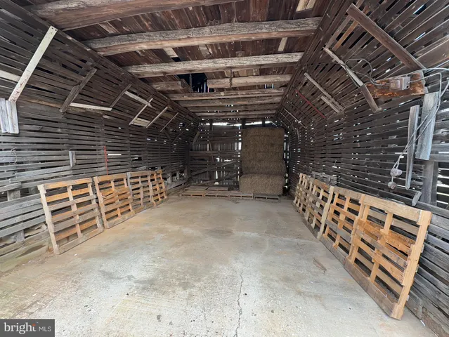 a view of storage and utility room