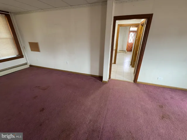 a view of empty room