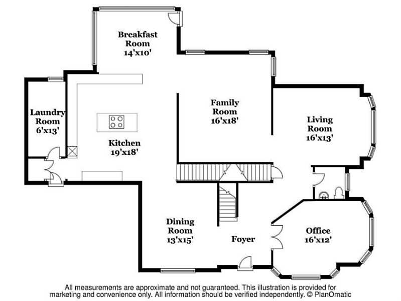 172 Castle Rocks Road Warwick, RI 02886 - Photo 25 of 25 1st Floor Plan.