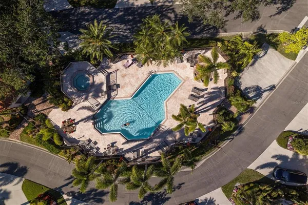 an aerial view of a