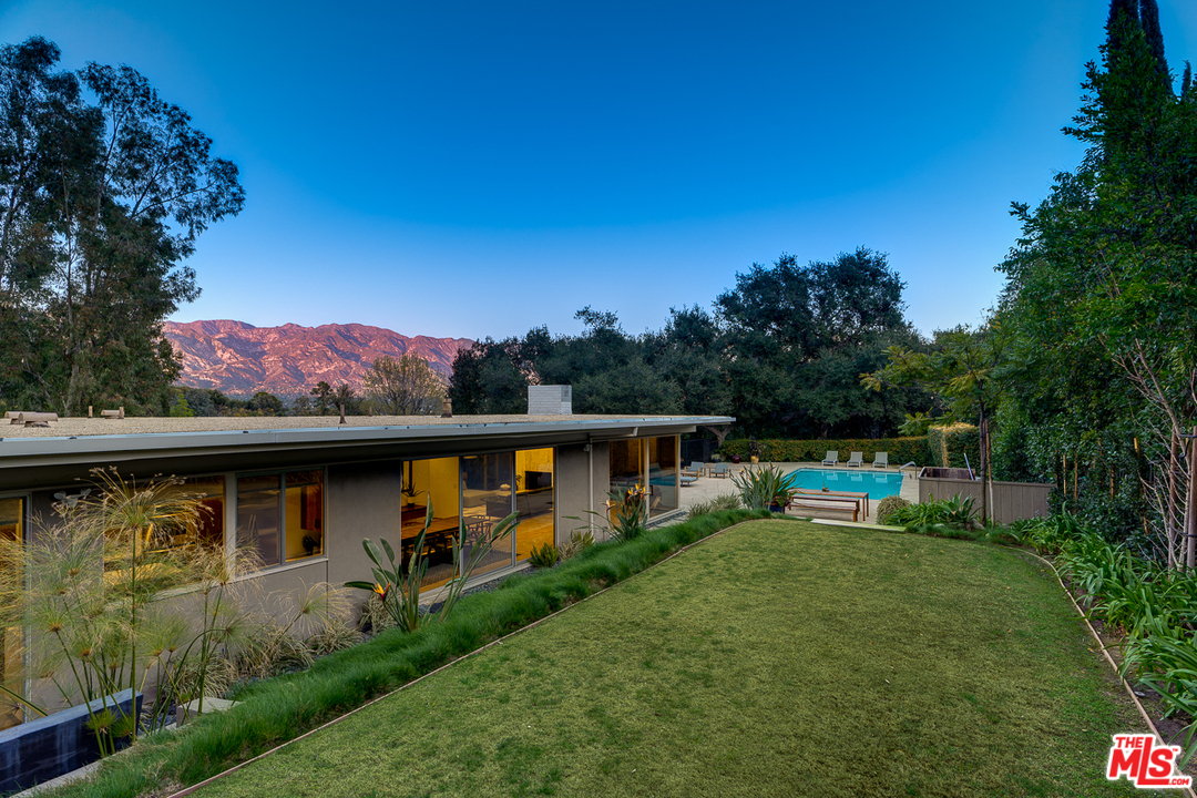 1490 El Mirador Drive Pasadena, CA 91103 - Photo 49 of 52 a view of a mountain from a balcony