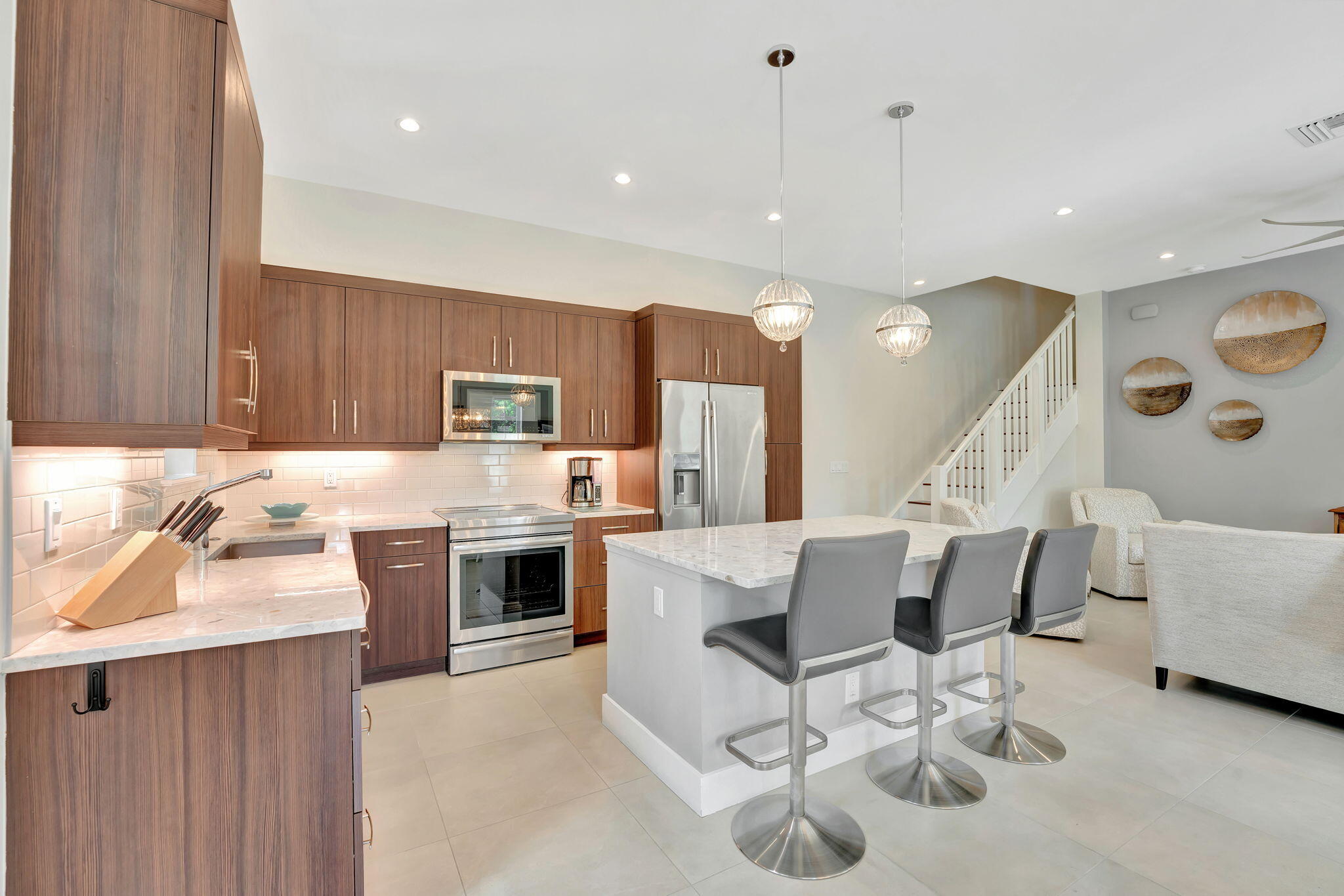 1000 Phillips Road Delray Beach, FL 33483 - Photo 13 of 74 STUNNING KITCHEN WITH CENTER ISLAND