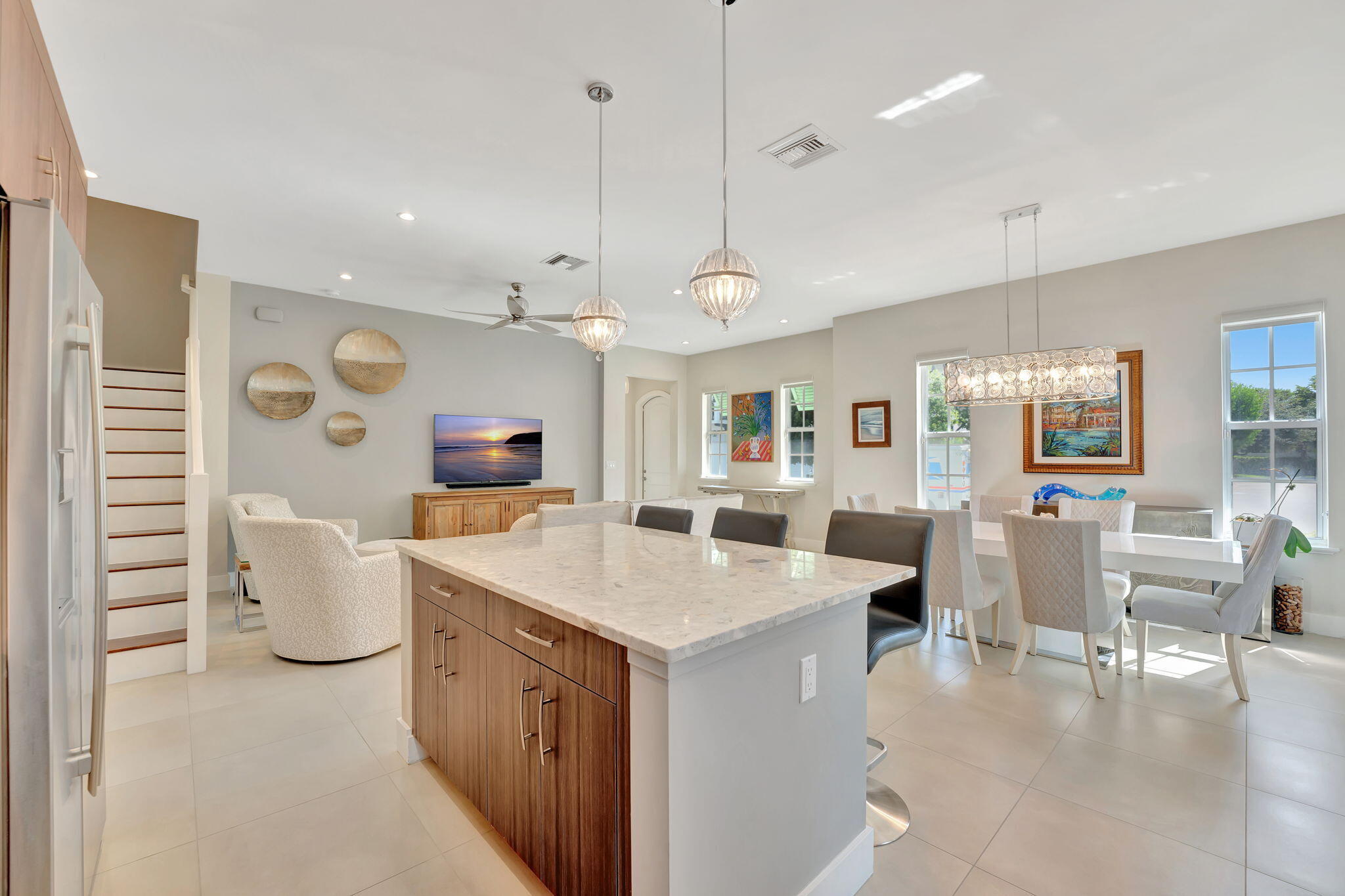 1000 Phillips Road Delray Beach, FL 33483 - Photo 17 of 74 CENTER ISLAND WITH EXTRA STORAGE