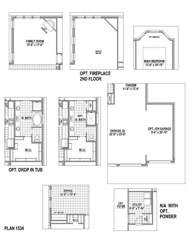 4315 Windy Point Road Oak Point, TX 75068 - Photo 4 of 6 Floor plan options