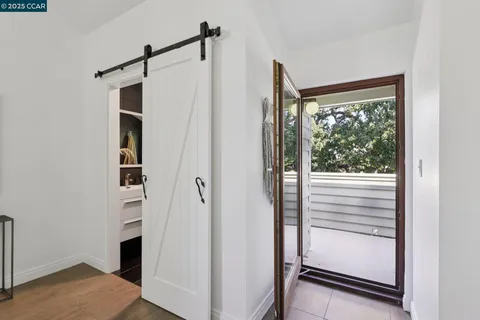 a view of a two chair in the balcony