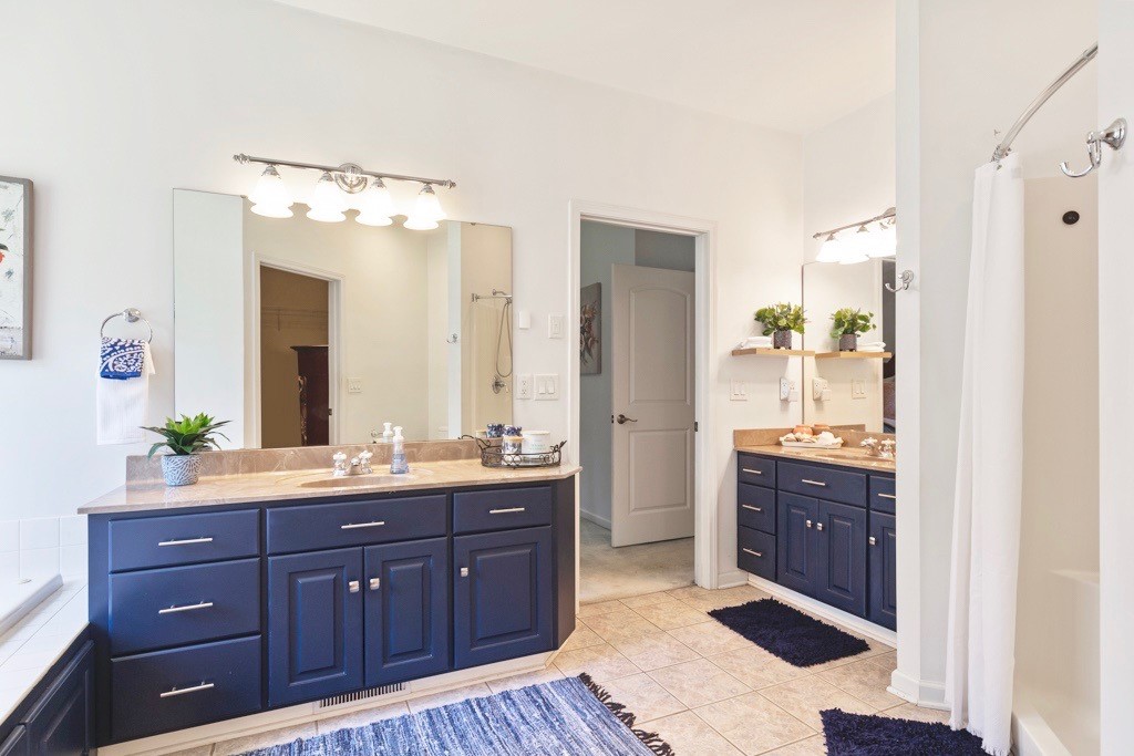 608 Old 6 Mile Road Central, SC 29630 - Photo 25 of 50 Master Bathroom with Double Sinks