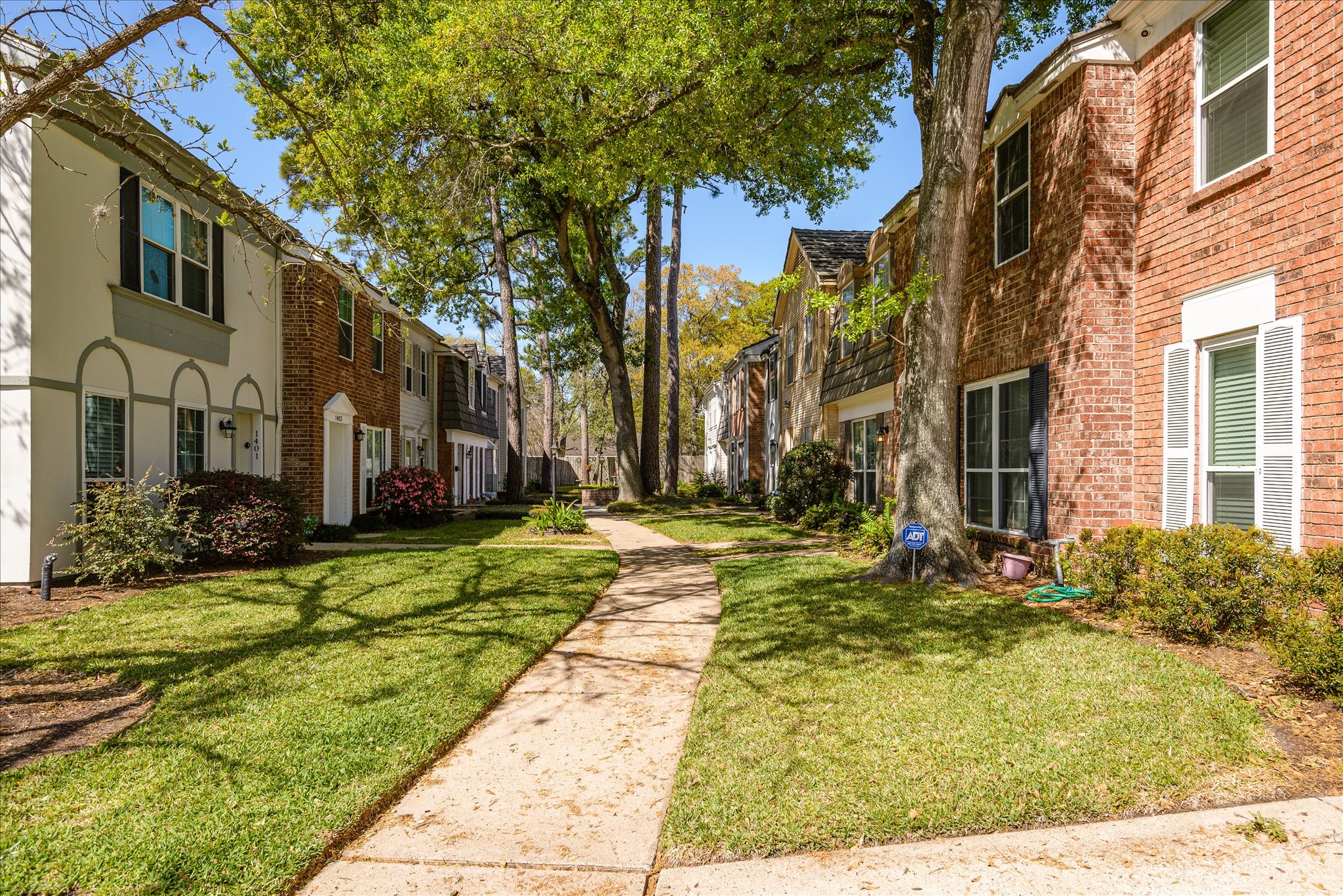 1425 Springrock Lane Houston, TX 77055 - Photo 27 of 30 a view of a brick house with many windows
