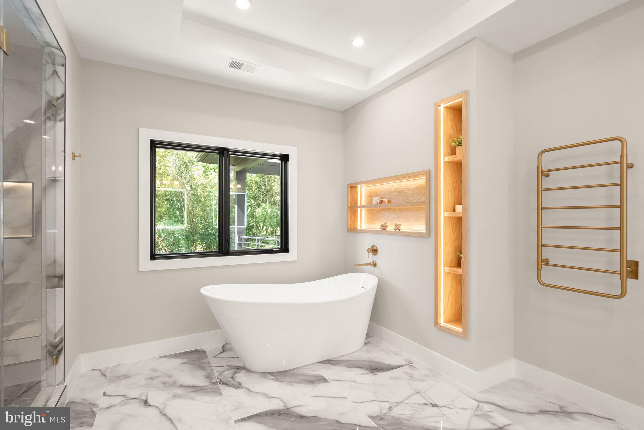 6329 Halsey Road McLean, VA 22101 - Photo 50 of 94 Serene spa-like bathroom retreat.
