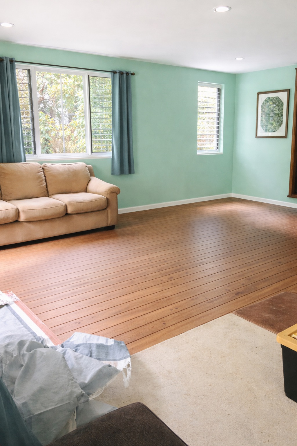 6380 Kalama Road Kapaa, HI 96746 - Photo 6 of 7 a living room with furniture and a large window