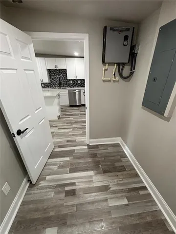 a view of a entryway