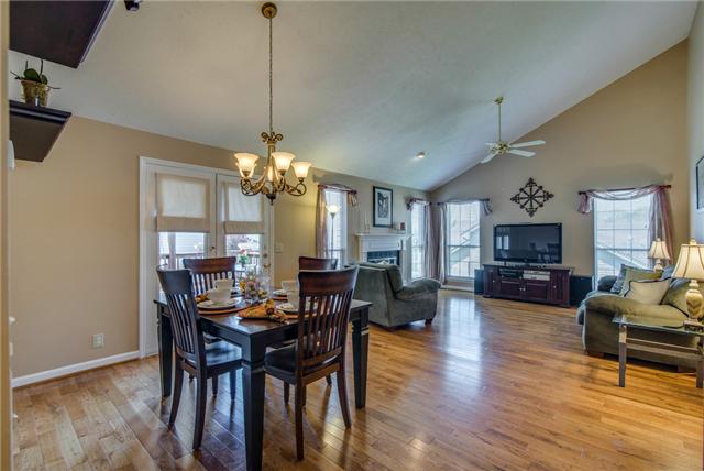 3500 Cobble Street Nashville, TN 37211 - Photo 5 of 20 Live large in the spacious living room dining room with vaulted ceiling