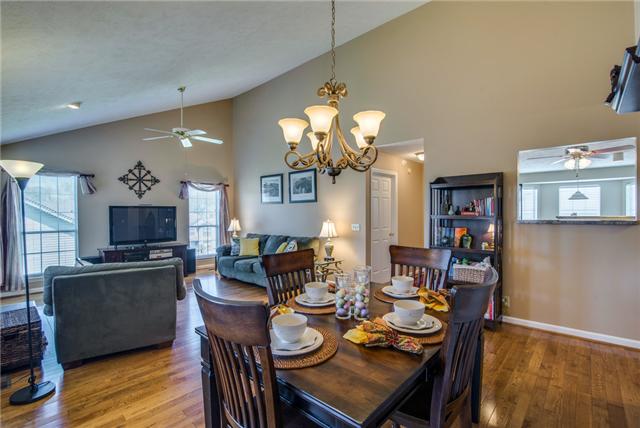3500 Cobble Street Nashville, TN 37211 - Photo 6 of 20 Lots of light, upgraded lighting, kitchen pass through to dining room and the lovely hardwoods make this house live well.