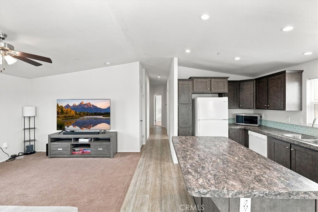 11251 Nevada Road Phelan, CA 92371 - Photo 28 of 28 Open Floor Plan. Living Area/ Kitchen