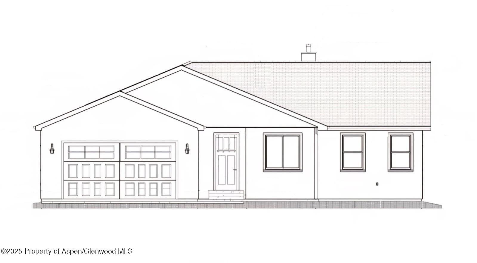 318 Eagle Ridge Drive Parachute, CO 81635 - Photo 2 of 14 a black and white photo of a living room
