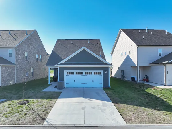 front view of house with a yard