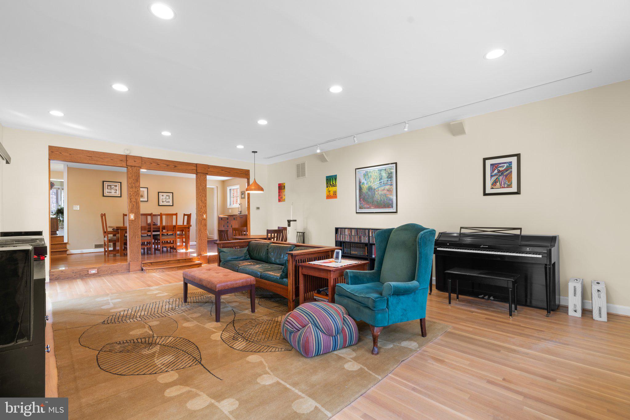 1616 Overlook Drive Silver Spring, MD 20903 - Photo 26 of 69 a living room with furniture and wooden floor