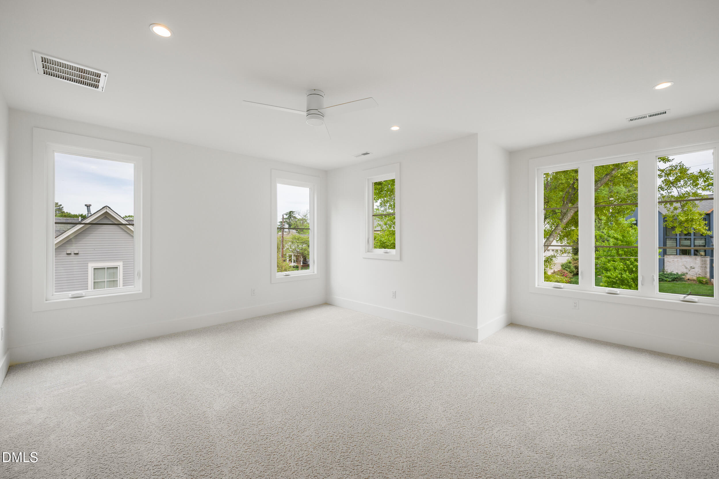 2817 Claremont Road Raleigh, NC 27608 - Photo 44 of 73 an empty room with windows