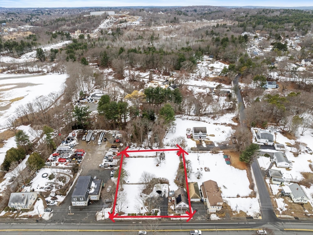 524 Merrimack Street Methuen, MA 01844 - Photo 34 of 42 an aerial view of residential house with outdoor space