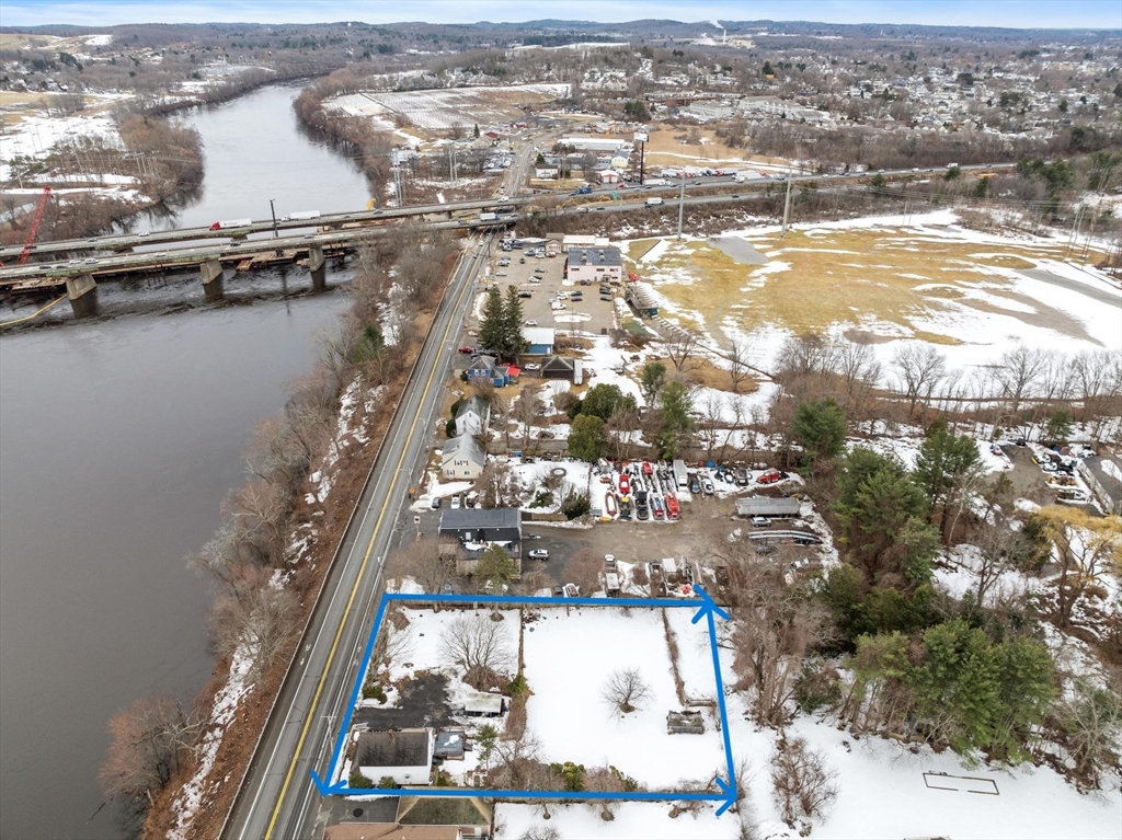 524 Merrimack Street Methuen, MA 01844 - Photo 35 of 42 an aerial view of residential building and lake