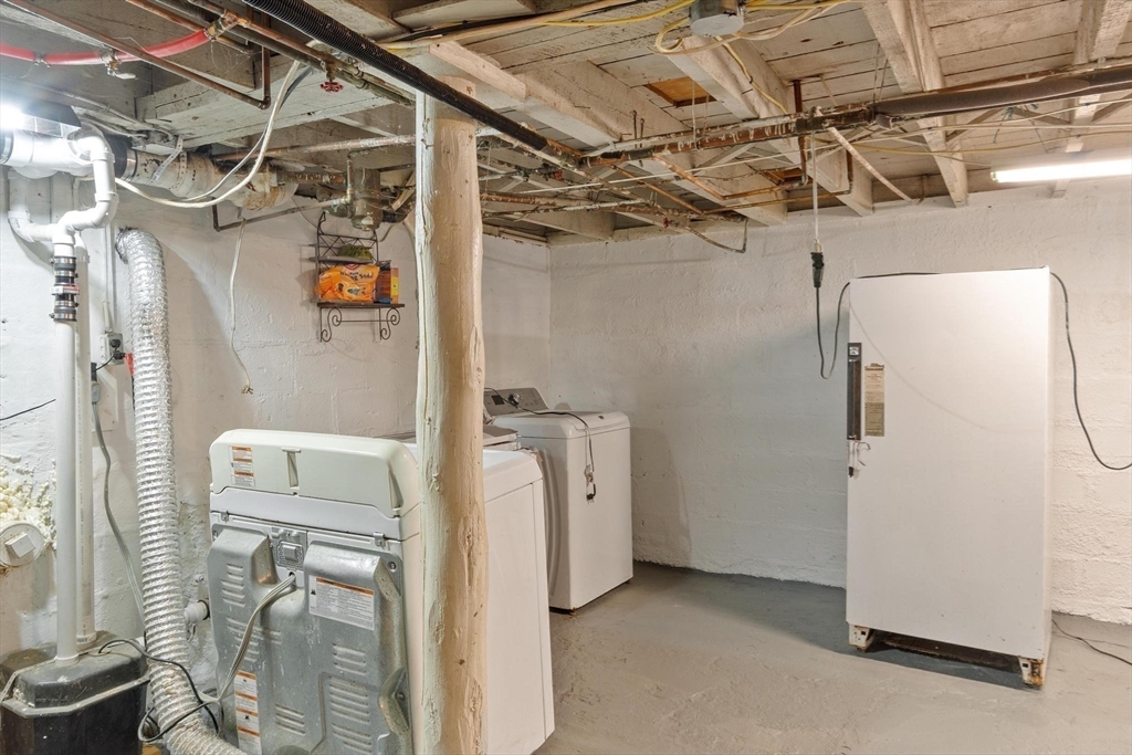 524 Merrimack Street Methuen, MA 01844 - Photo 41 of 42 a utility room with a washer and dryer