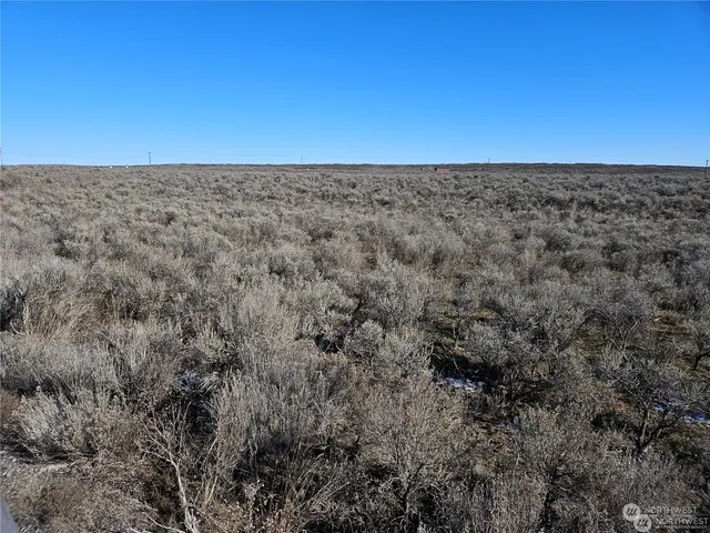 a view of yard with an ocean