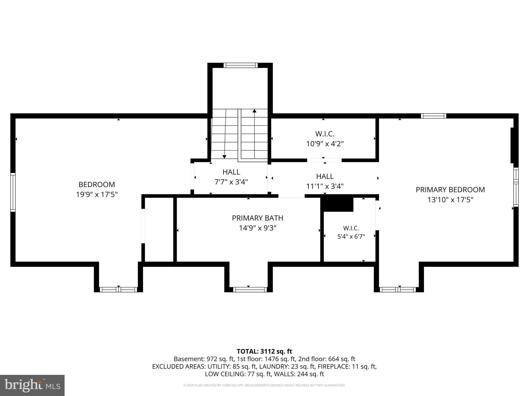 2506 Pinoak Lane Reston, VA 20191 - Photo 32 of 33 a picture of a floor plan
