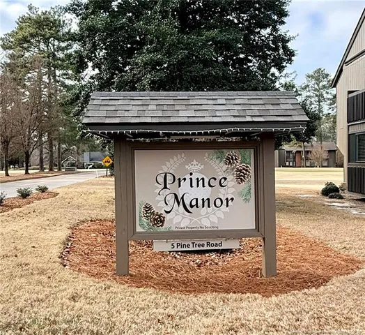 a sign on the side of a building