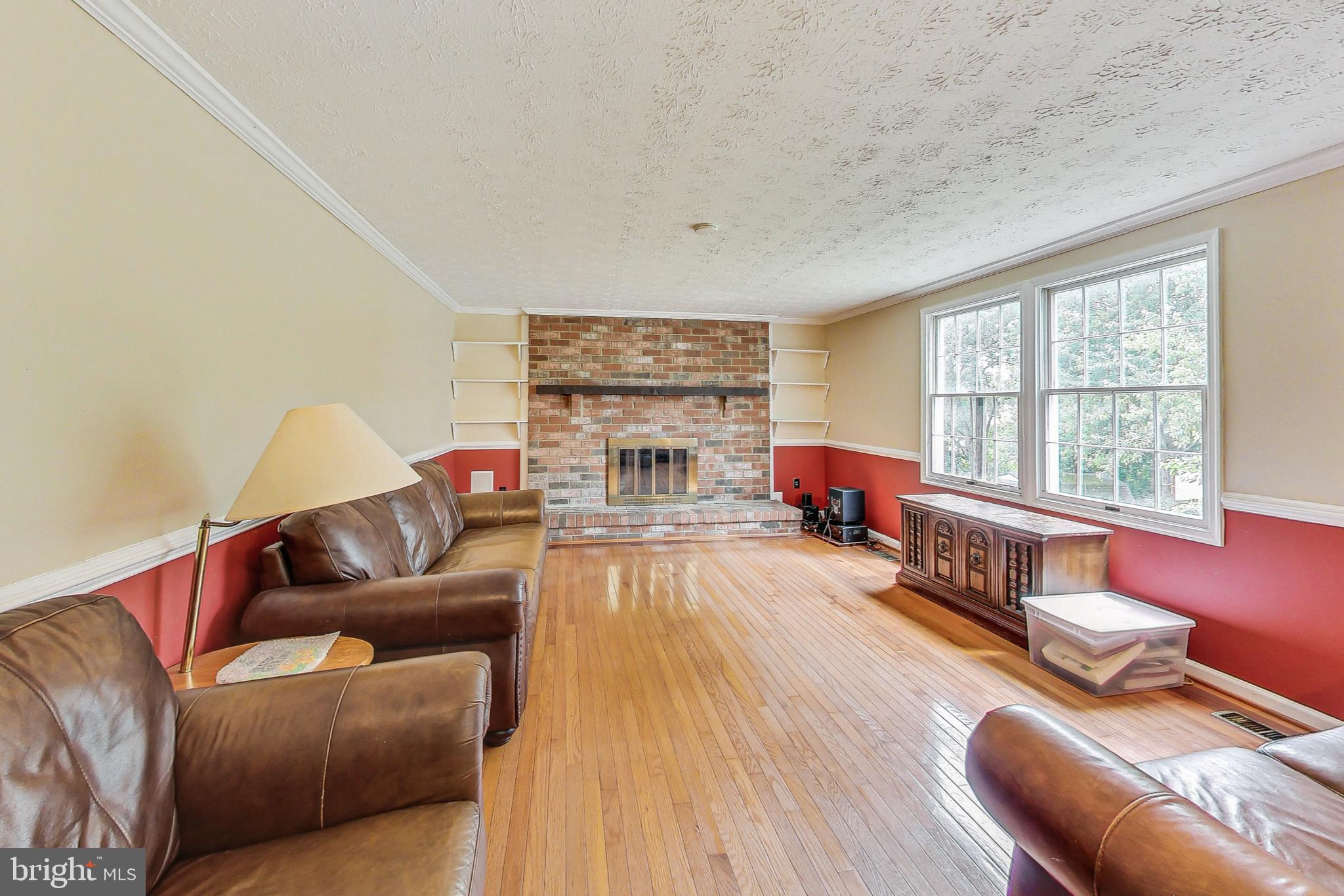 12711 Northcliff Road Bowie, MD 20720 - Photo 4 of 14 Family room with Fireplace