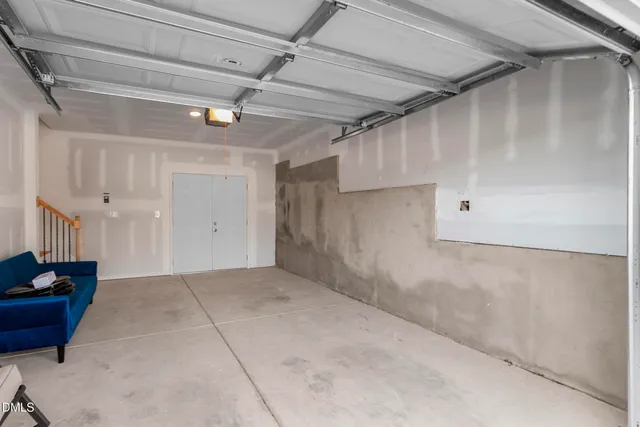 a bathroom with a shower and a toilet