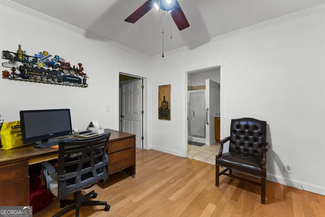 a view of storage and utility room